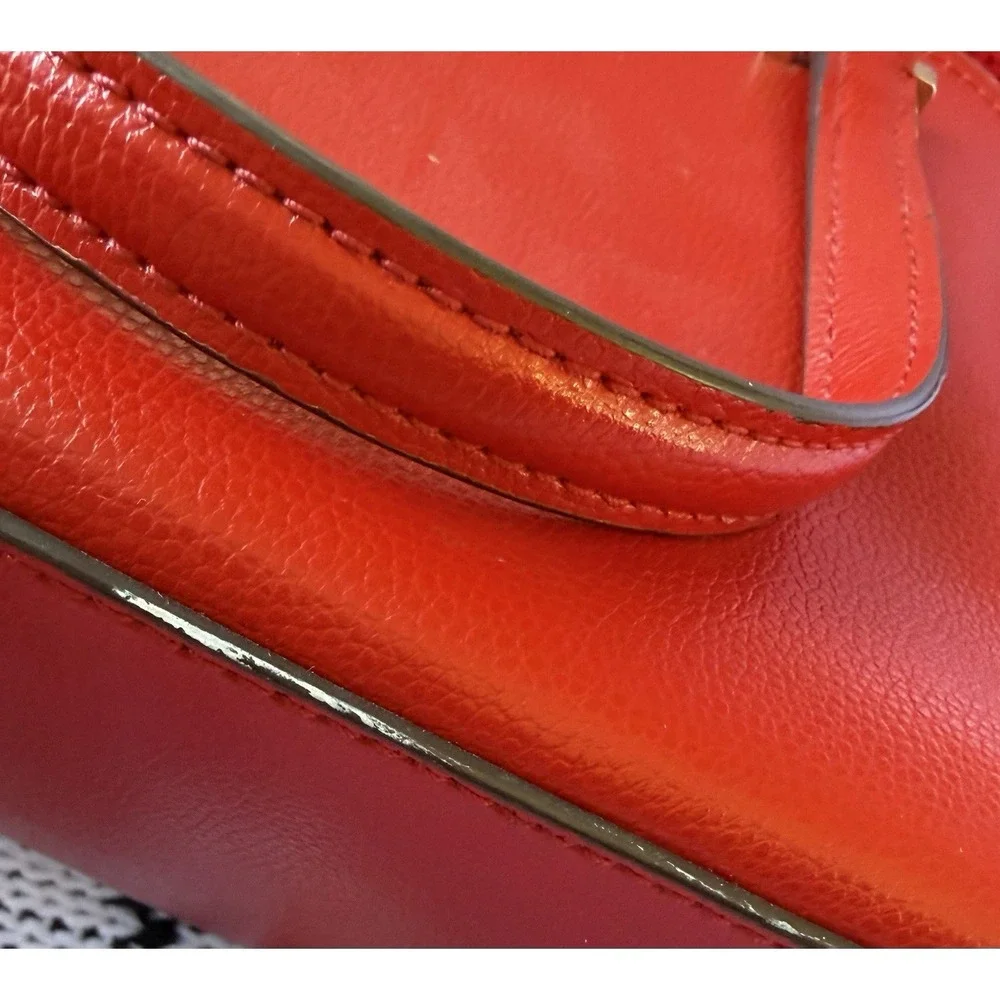 Kate Spade New York Patterson Drive Dome Satchel Crossbody/Handle RED